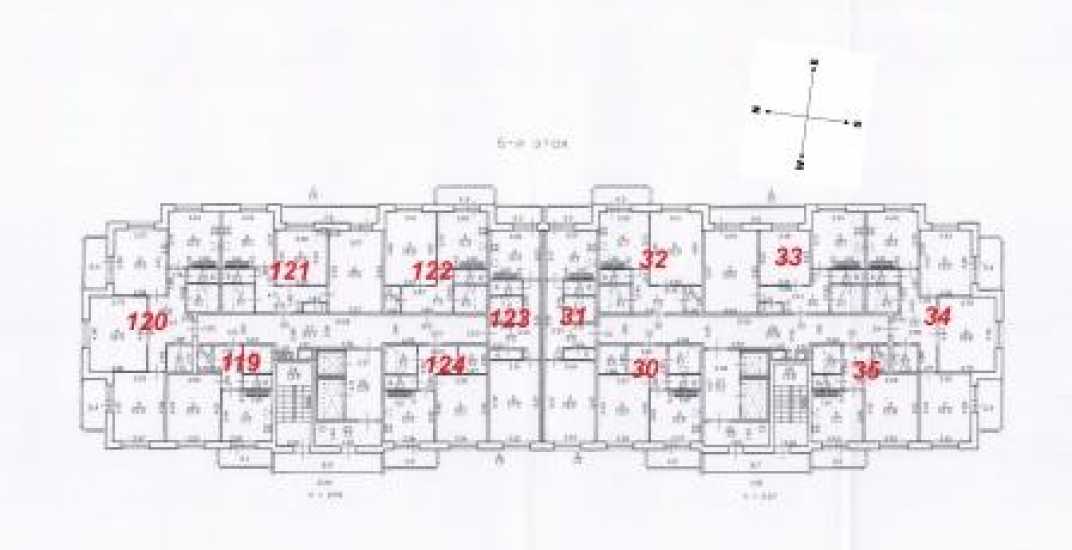 план 6 этажа - копия