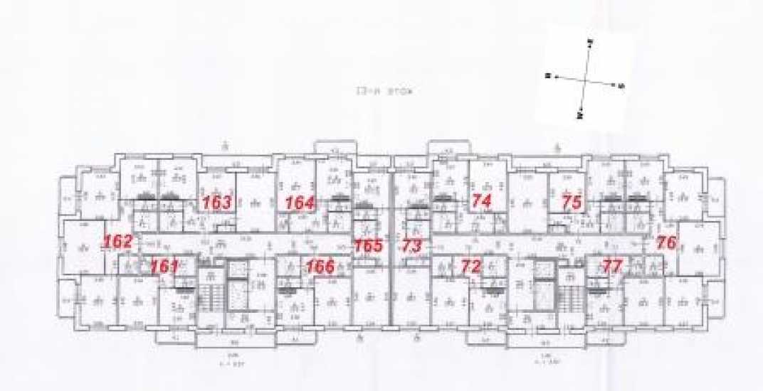 план 13 этажа