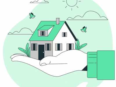 Домик на ладошке